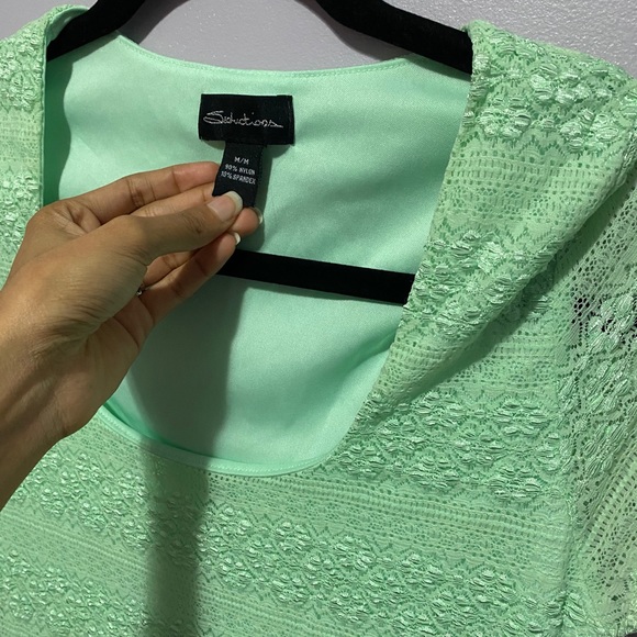 Mint Bodycon Dress - Picture 3 of 3